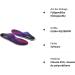 3angni Orthopedic Insoles for Flat Feet | Heel Spur & Plantar Fasciitis Relief | Men's & Women's EU Size 40-41 (260mm) | Comfortable Shoe Insoles - Buy Online on GoSupps.com
