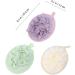 Housoutil 9pcs Loofah Bath Puff Set - Soft Shower Sponges Bath Flowers & Body Scrubbers for Luxurious Cleansing | International Shipping Available - Buy Online on GoSupps.com