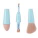 POLISH Makeup Brush Glam Blend Eyeshadow Brush Set Foundation Brush Beauty Tool Multifunctional Portable Beauty Pen(Blue)