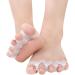 4 Silicone Toe Spreaders for Hallux Valgus & Hammer Toe Relief | Best Foot Pain Solutions - Buy Online on GoSupps.com