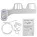Bathroom Accessory Non-Electric Mechanical Toilet Bidet Sprayer Self Cleaning Single Nozzle White (7/8)