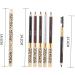 Mipcase 4 Pcs White Eyeliner Pencil Waterproof Eyebrow Long Lasting Eyebrow Pencils Eye Shadow Pencil Miss 1 count (Pack of 1) Brownx2pcs - Buy Online on GoSupps.com