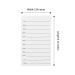 FADLASH 2 Pcs Acrylic Disposable Lash Holder for Eyelash Extensions - Hand Pallet Tile for Precise Application - Buy Online on GoSupps.com
