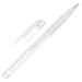 NUOBESTY Stylo pour Tatouage Sourcils Microblading Outil de Marquage de Position Mine Fine 1Mm pour Salon et Usage Personnel Blanc