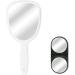DecorRack 2 Piece Cosmetic Mirror Set - Handheld Mirror and Pocket Mirror for Travel, Makeup, Desk, Grooming, and Shaving - Random Color (2 Piece) - Buy Online on GoSupps.com