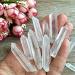 100g Feng Shui Clear Wands Natural Stones and Minerals Quartz Crystals Home Decor Lucky Drop - Buy Online on GoSupps.com