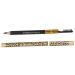 BIUDECO 4 Pcs Eyebrow Pencil Brush) Waterproof Eyebrow Pen White Eyeliner Grey Brown Eyebrow Black