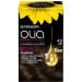 Garnier Garnier Olia Ammonia Free Permanent Dye 3 Pack for Pleasant Fragrance Up to 100% White Hair Coverage Maximum Color Performance 60% Oils - 4.0 Dark Brown
