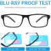 Yuluki 4 Pack Reading Glasses Blue Light Blocking Lightweight Rectangle Frame Mens Womens Computer Readers with Spring Hinge +1.75 4 Pack 1.75 x - Buy Online on GoSupps.com