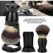 Shop Hundnsney Soft Pig Bristle Brush & Mustache Comb Kit - Premium Men's Shaving Tool Set with Stand - International Shipping Available - Buy Online on GoSupps.com