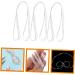 Housoutil 3 Fiberglass Nail Extension Manicure Tools Fake Silk Nails Tips Nail Art Supply Manicure Extension Fiber Nail Tools Nail Art Fiber Nail Art Tool Gel White Plastic Fiber - Buy Online on GoSupps.com