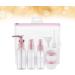 POPETPOP 1 Set Cosmetic Dispensing Bottle Lotion Bottle Cosmetics Kits Toiletries Cosmetic Storage Bottle Clear Container Lotion Container Sample Containers Portable Cream Travel 6.04X3.3cm Pink - Buy Online on GoSupps.com