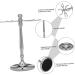 Frcolor Razor Stand - Rustproof Steel Bathroom Organizer for Razor & Brush | Hot Razor Hobel & Shabel Holder - Buy Online on GoSupps.com