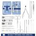 ENTT 18 PC Pedicure Kit Manicure Set - Steel Finish Grooming Tools for Men & Women - Premium Quality Professional Kit for Travel & Home Use - Blue Case - Buy Online on GoSupps.com