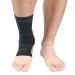 Buy 1pc Silicone Ankle Brace - Ankle Support Sleeve for Running & Sprains - Comfortable Black & Green Ankle Pads - Buy Online on GoSupps.com