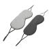FRCOLOR 2pcs Sleep Mask Pajama Sleeping Eye Cover Eye Patches for Nose Hair Trimmer Silk Eye Shade Silk Blindfold Plush Eye Mask Eye Covers Blackout Stickers Nylon Travel