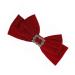 FRCOLOR Hair Accessories Bowknot Barrettes Red Bow Hairpin French Hair Bows Wedding Hair Bow Bows Hair Barrettes Bride Headpiece Ponytail Hair Decor Flannel Big Bow Miss Spring Clip