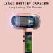 Portable Cordless Hair Dryers Travel Blow Dryer Hot/Cold Air w/5000mAh Built-in Battery Powered & Harging Stand Small Hair Dryer for Kids/Women Gray Grey - Buy Online on GoSupps.com