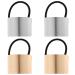 4PCs hair tie ring elastic hair cuff elastic ponytail holder hair elastic hair tie braid porch tapes ponytail holder hair ring for girls and women