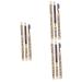 Healvian 6 Pcs Eyebrow Pencils Eye Liner Pencils Brown Eyeliner Brown Brow Pencil Makeup Eyebrow Penci
