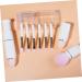 Beaupretty 5 Sets Makeup Brush Set Facial Tools Eye Shadow Brush Face Sponge Makeup Tool Make up Sponges Makeup Brush for Girls Makeup Supplies Travel Square Artificial Fiber Suite White - Buy Online on GoSupps.com