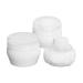 2 Sets Baby Powder Makeup Sponge Cosmetology Kit Baby Puff Powder Makeup Powder Puff Bath Sponge for Kids Facial Sponges Face Powder Sponge Toddler Makeup Box White Pp Plastic Body 9.00X9.00X7.50CM White