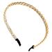 Gold Chain Headbands for Women Thin Metal Hair Band Headband Hoop Chain Hair Accessories for Women Girls Cute Headwear Hairband Hair Bands