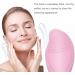 Portable Electric Facial Brush & Silicone Eye Massager Professional Cleansing Scrubber for Women | International Shipping - Buy Online on GoSupps.com