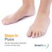 Natracure Advanced Gel Toe Separator with Toe Loop - Spacer, Corrector, and Straightener for Bent, Crooked, Overlapping Toes - Small Size (2 Pack) - Buy Online on GoSupps.com