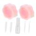 MAGICLULU 3 sets Adhesive Makeup Women Spray Hooded Supplies Accessories Bottle Tapes Lift