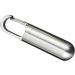 Stainless Steel Waterproof Pill Box Keychain - Mini Pill Organizer for Outdoor Travel - Buy Online on GoSupps.com