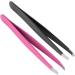 NBGGFF Tweezers Eyebrow tweezers Stainless steel facial hair removal Eyebrow trimmer Eyelash clip Cosmetic beauty remover(Schwarz) - Buy Online on GoSupps.com