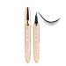 Eyelash Glue Pen Magic Self-adhesive Eyeliner Glue Lash Pen Upgraded 2 in 1 Eye Liner Pen Diamond Bling Glitter Liquid Eyeliner No Glue No Magnetic Gold