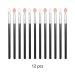 Dtotterul Eyeshadow Applicator Set - 12 Dual Color Brushes & Sponges for Flawless Eye Makeup Application | International Shipping Available - Buy Online on GoSupps.com