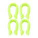 4 pieces of hand pressure point for stress reduction immunzen strengthening and migraine prevent acupressure clip with adjustable pressure nylon magnetic material (green)