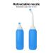 Universal Travel Bottle for Bidet - Double Nozzles for Hygienic Cleaning (Peacock Blue) | Ideal Travel Accessory - Buy Online on GoSupps.com