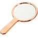 minkissy Hand Mirror with Handle  Compact Round Hand Mirror Makeup Hand Mirror for Women Girls 1