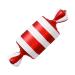 Zerodeko 1pc Christmas Candy Decoration christmas tree Cosmetics candy decorate Xmas Adornment outdoor christmas decorations decor Ornament pendant pvc set red Christmas household Red 15X6X6CM
