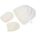 XYIYI Newborn Baby Winter Beanie Hat Mitten Set - Unisex Infant Toddler Warm Knitted Hat Glove Set 0-3 Months White - Buy Online on GoSupps.com