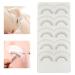 Eyelash Extension Training Lashes - Self Adhesive Practice Strips for Beginners | 5 Pairs - Buy Online on GoSupps.com