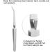 Stainless Steel Gel Nail Acrylic Nails Shaping Tweezer Clip Nail Pinching Tool Tips Nail Art Tool for Nail Art Design - Buy Online on GoSupps.com