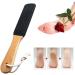 Dajidafu Foot Scrubber Wood Handle Feet Skin File Personal Care Supplies Rasp Accessory Pedicure Tool Scraper for Home Salon Use - Buy Online on GoSupps.com