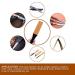 Brrnoo Double Size Grinding Stones - PU Leather Razor Belt for Sharpening | Men's Barber Shaving Tools - Buy Online on GoSupps.com