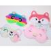 4 Pack Cute Animal Sleeping Masks for Girls and Women - Soft Plush Blindfold Eye Cover for Travel and Night Sleeping - Buy Online on GoSupps.com