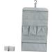 Baluue 4pcs Multifunctional Storage Bag Travel Pouch for Hair Styling Tools Folding Comb Men Leather Grey 69X35CMx4pcs Greyx4pcs - Buy Online on GoSupps.com