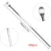 300Pcs Stainless Steel Wax Carve Sticks - Tiny Spoon Shape Concentrate Carving Tool, Ear Wax Removal Accessory - Buy Online on GoSupps.com