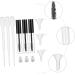 Healeved 27 Pcs Mascara Tube Eyelash Cream Tube Eyelashes Tube Pipettes Dropper Eyelash Tube Plastic Black 1 g (Pack of 1) Blackx3pcs - Buy Online on GoSupps.com