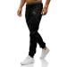Waterwang Men's Slim Fit Cargo Jogger Sweatpants for Hiking - Black, Medium - Buy Online on GoSupps.com
