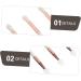 Baluue 3pcs Eye Shadow Brush Eyeshadow Blending Brush Simple Eyeshadow Brush Home Use Eyeshadow Brush Nylon - Buy Online on GoSupps.com