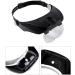 Headband Magnifier with LED Light Handsfree Reading Magnifying Glasses with LED Light 4 Detachable Lenses Interesting - Buy Online on GoSupps.com